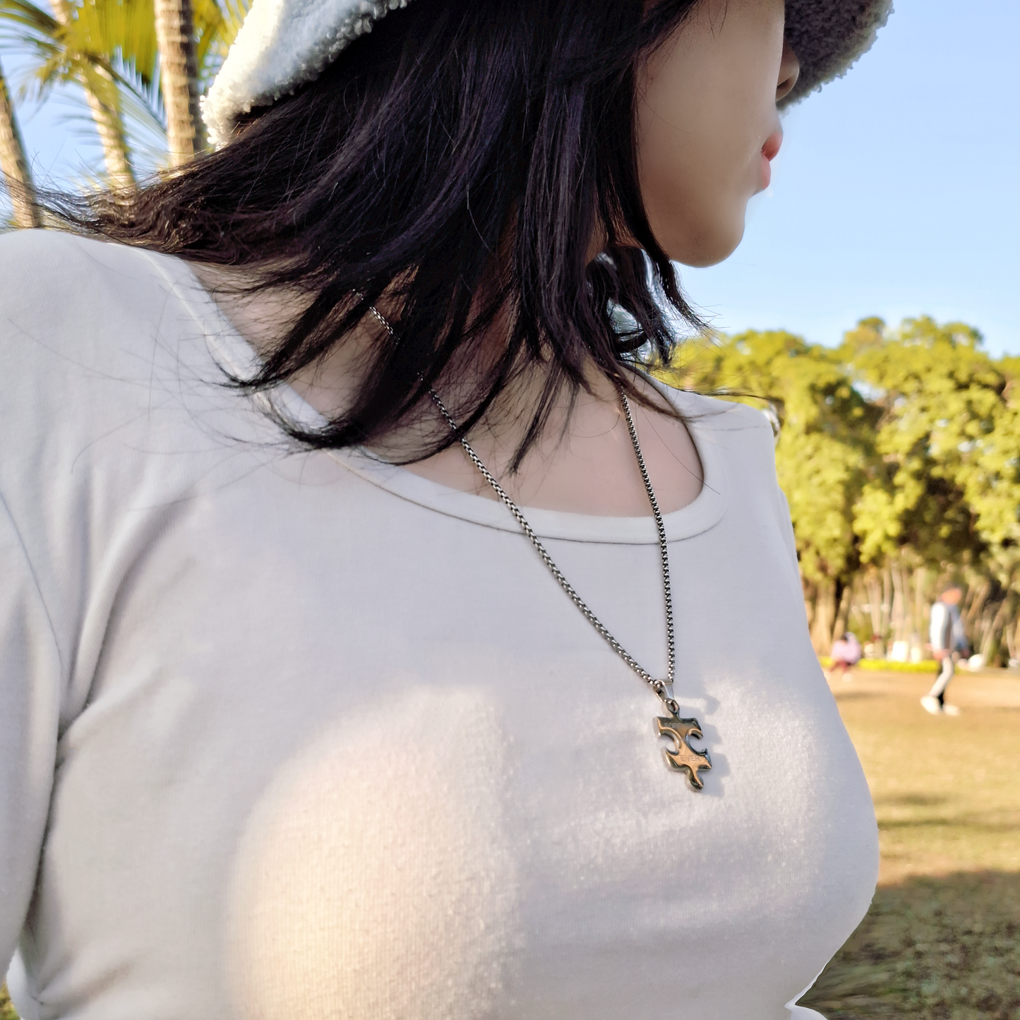 Minimalist Stainless Steel Necklace Set – The Perfect Fashion Jewelry for Gift