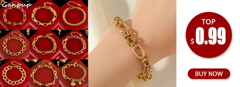 Trendy 316L Stainless Steel Gold Color Flower Floral Pendant Necklace For Women Daily Wear Exquisite Collar Neck Chain Jewelry