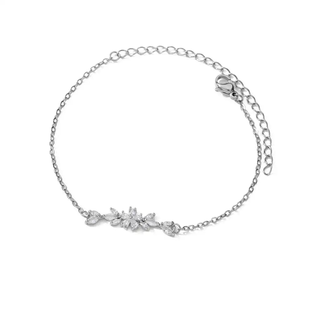 Leixure Supplies Stainless Steel Beaded Round Snake Chain Gold color Bracelets For Women - Jelwery Gifts