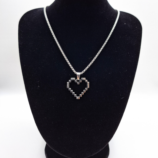 Minimalist Everyday Wear Stainless Steel Heart Shape Necklace – The Perfect Fashion Jewelry for Women