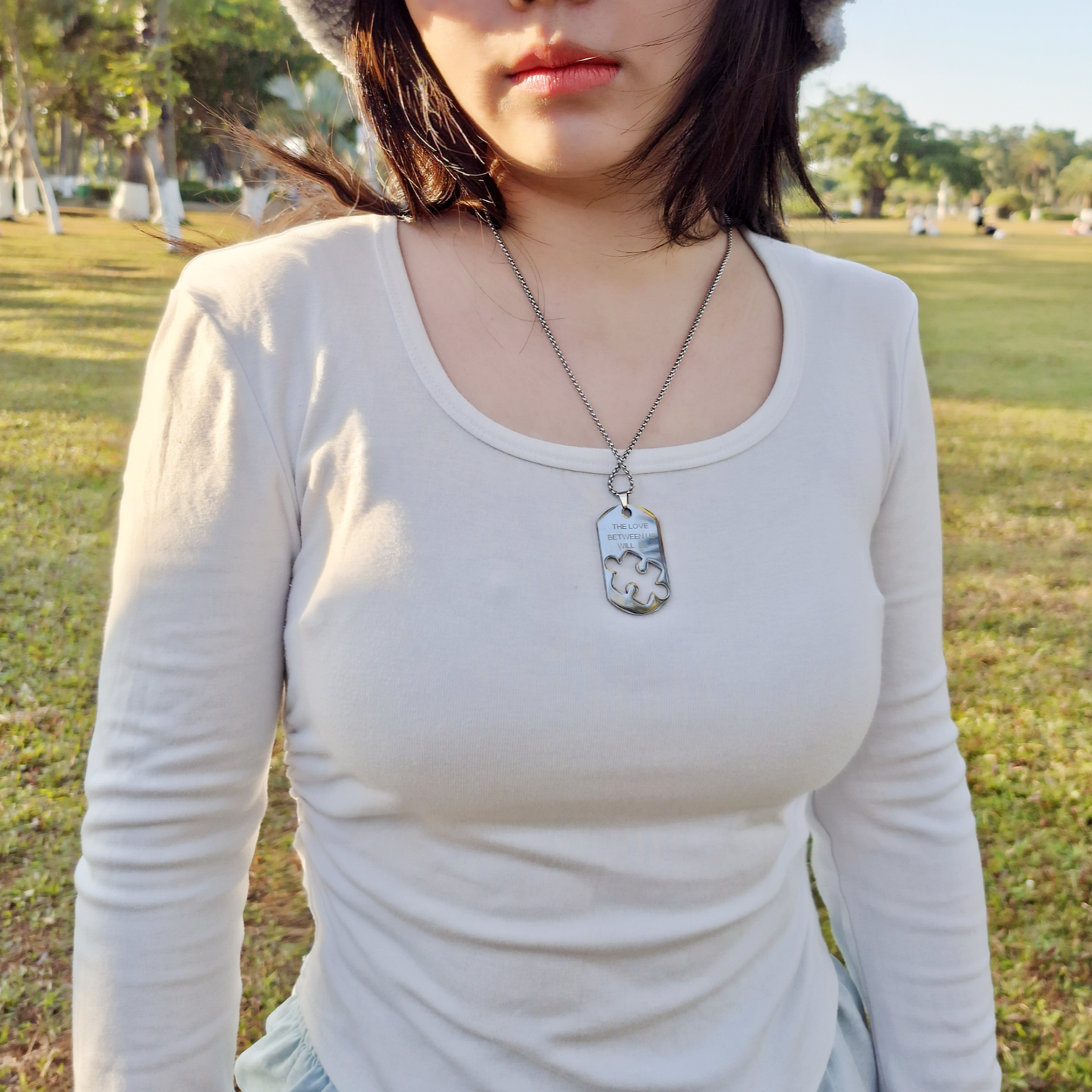 Minimalist Stainless Steel Necklace Set – The Perfect Fashion Jewelry for Gift